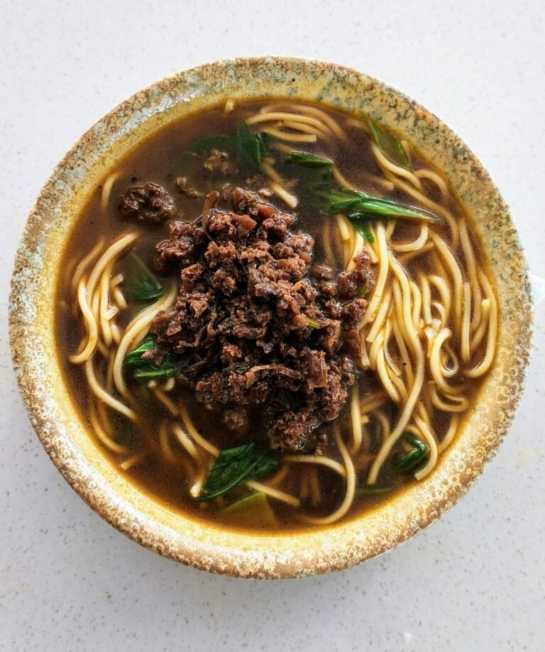 beef noodle soup from a local san gabriel restaurant