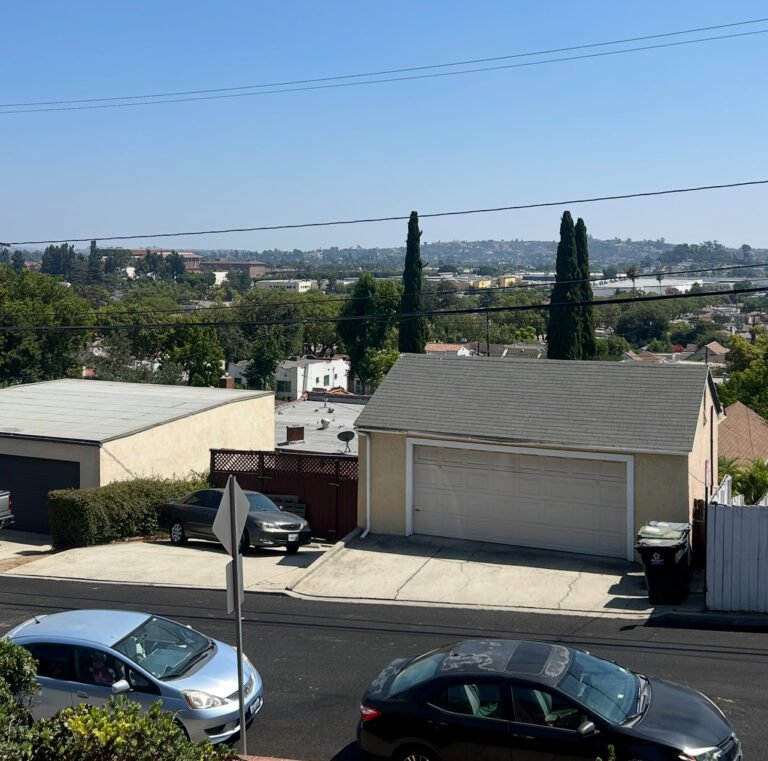 view of Alhambra from the top of Emery Park Hills